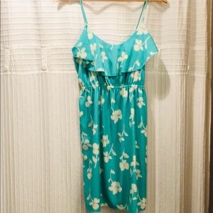 Soprano Floral Ruffled Sundress - Size M
